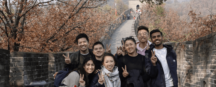 UC Students in China