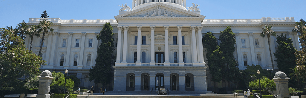 State Capitol Building in Sacramento, California